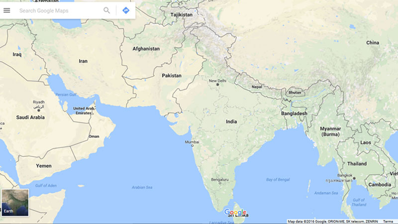 googlemaps-india-pakistan